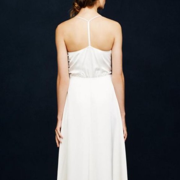 J. Crew Manuela Wedding Dress Size 12 NWT - Picture 3 of 13